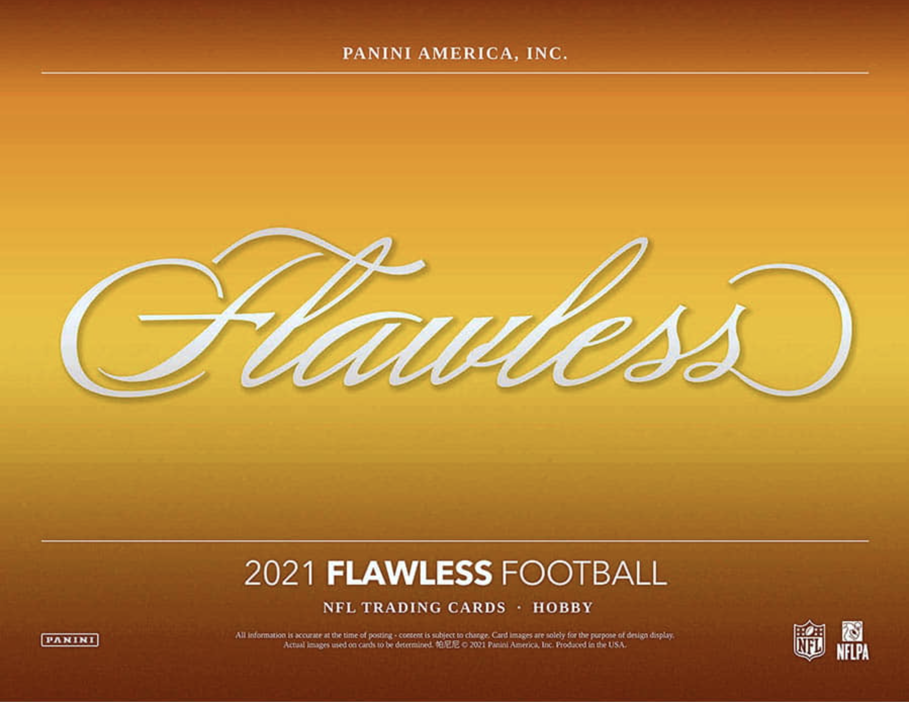 2021 Panini Flawless Football - cover